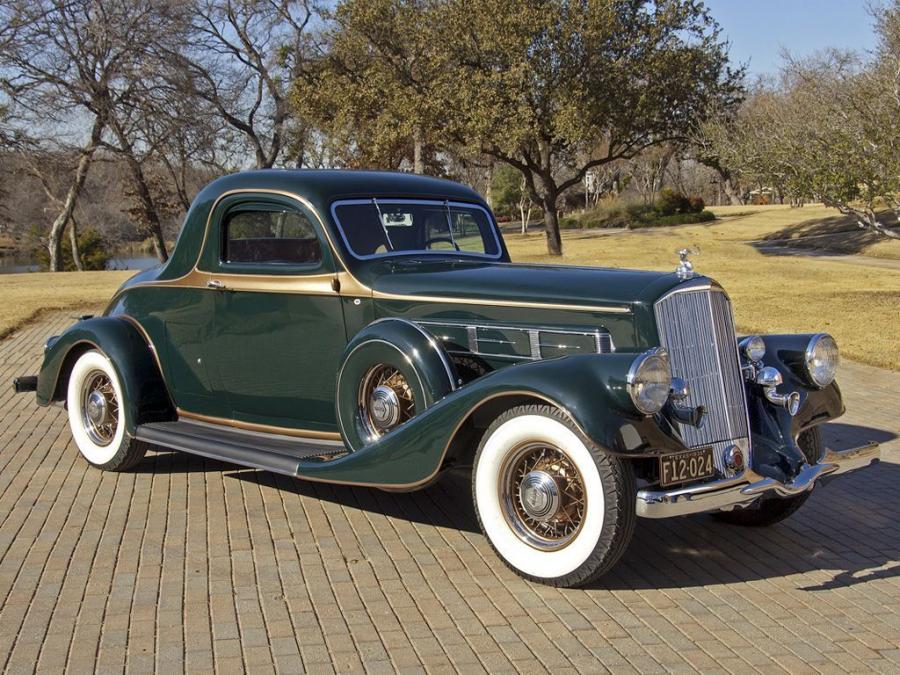  Pierce-Arrow Model 845 Coupe 1935 года  (фото 1 из 3)